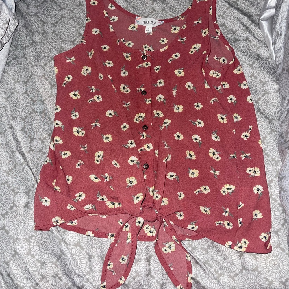Sunflower tank top